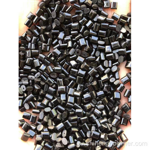 Высокий глянец черный ПК пластиковые гранулы